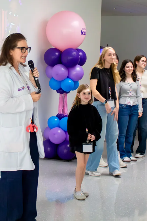 doctor Lisa Klein talking puberty education programs with girls and parents workshops turning teen